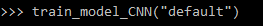 Esempio di utilizzo della funzione in una sessione python.