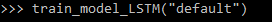 Esempio di utilizzo della funzione in una sessione python.