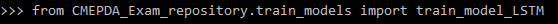 Esempio di utilizzo della funzione in una sessione python.