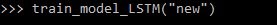 Esempio di utilizzo della funzione in una sessione python.