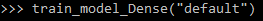 Esempio di utilizzo della funzione in una sessione python.