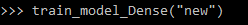 Esempio di utilizzo della funzione in una sessione python.