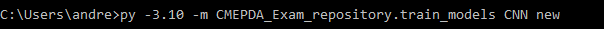 Esempio di utilizzo dello script da terminale.